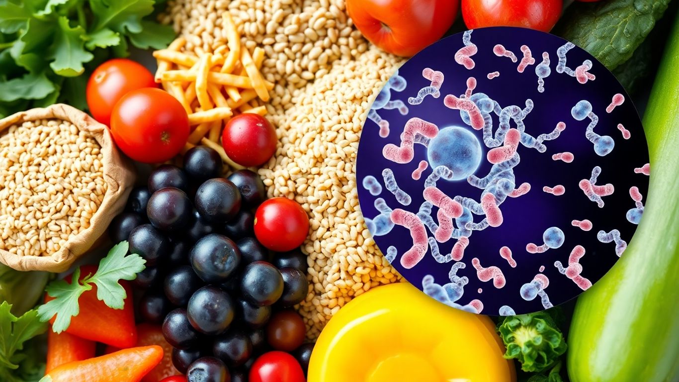 Curated visual reference: Picture Idea: Gut Microbiome Diversity And Prebiotic Fiber Mechanistic Insights And