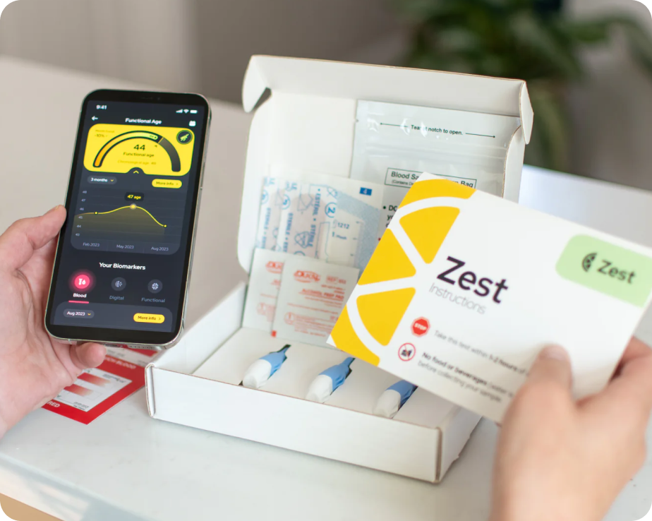 Functionality Testing Kits Functional Age Test Kit — Zest