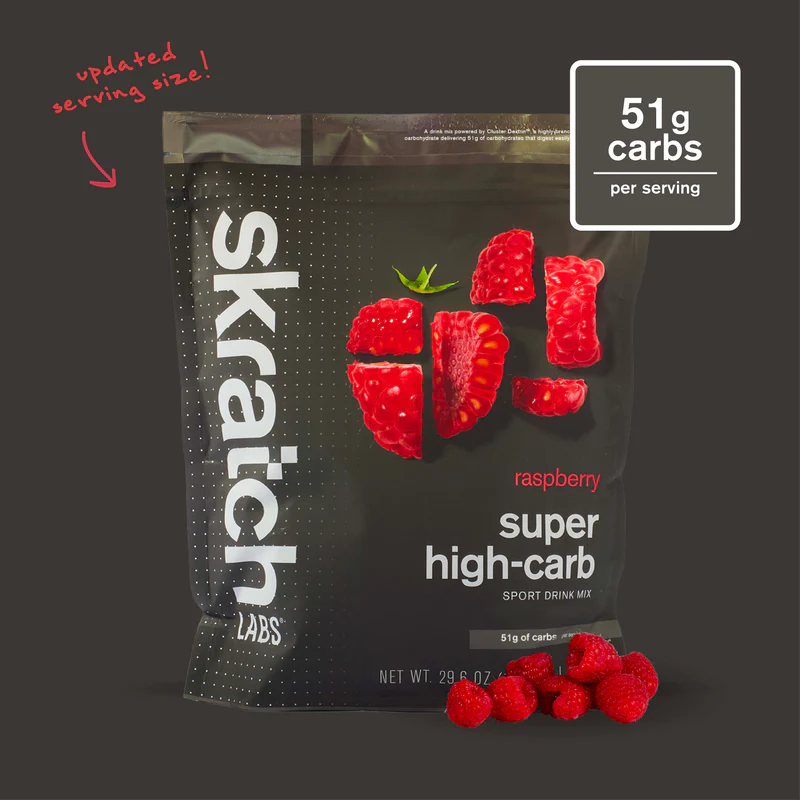 Streamlined Raspberry Sports Super High-Carb Sport Drink Mix (Raspberry) — Skratch Labs